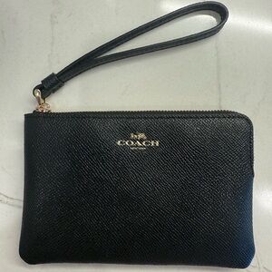 Coach Black Wristlet, NWT